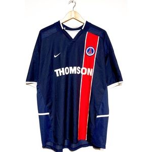 Vintage Nike psg Paris Saint germain soccer Jersey